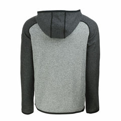Houston Texans Cutter & Buck Americana Mainsail Full-Zip Hooded Jacket - Heather Gray/Heather Charcoal - NFL