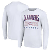 Montreal Canadiens Starter Retro Graphic Long Sleeve Crew T-Shirt - White | NHL on sale