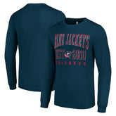 Columbus Blue Jackets Starter Logo Graphic Long Sleeve T-Shirt - Navy | NHL near me