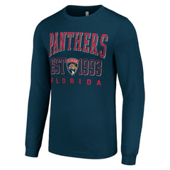 Florida Panthers Starter Logo Graphic Long Sleeve T-Shirt - Navy | NHL sale