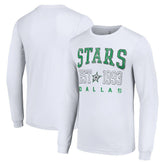 Dallas Stars Starter Logo Graphic Long Sleeve T-Shirt - White | NHL on sale