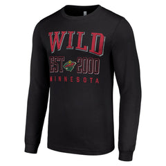 Minnesota Wild Starter Logo Graphic Long Sleeve T-Shirt - Black | NHL sale