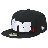Minnesota Twins New Era Checkered Undervisor 59FIFTY Fitted Hat for sale