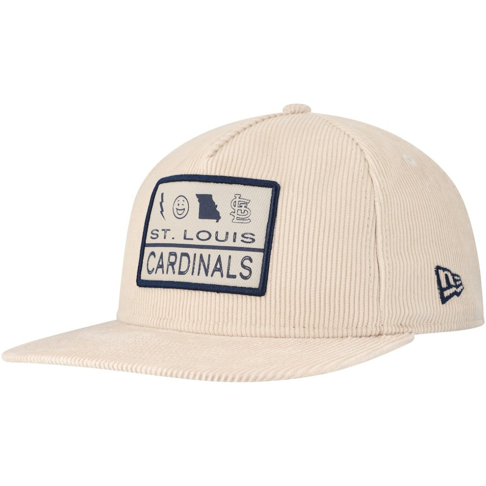 St. Louis Cardinals New Era Summer Essential Golfer Snapback Hat Outlet