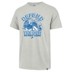 Detroit Lions '47 Regional Franklin T-Shirt - Gray - 47 brand