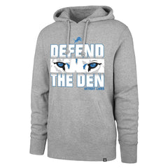 Detroit Lions '47 Regional Headline Pullover Hoodie - Gray - 47 brand