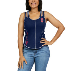 Boston Red Sox WEAR by Erin Andrews Women's Contrast Stitch Tank Top Online