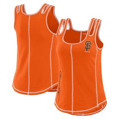 San Francisco Giants WEAR by Erin Andrews Women's Contrast Stitch Tank Top Outlet
