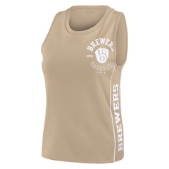 Milwaukee Brewers WEAR by Erin Andrews Women's Tonal Tank Top Outlet