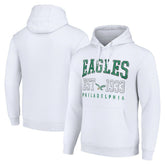 Philadelphia Eagles Starter Unisex Throwback Logo Pullover Hoodie - White - NFL
