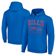 Buffalo Bills Starter Unisex Throwback Logo Pullover Hoodie - Royal - NFL
