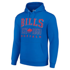 Buffalo Bills Starter Unisex Throwback Logo Pullover Hoodie - Royal - NFL