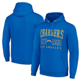 Los Angeles Chargers Starter Unisex Throwback Logo Pullover Hoodie - Royal - NFL
