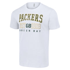 Green Bay Packers Starter Throwback Logo T-Shirt - White - NFL