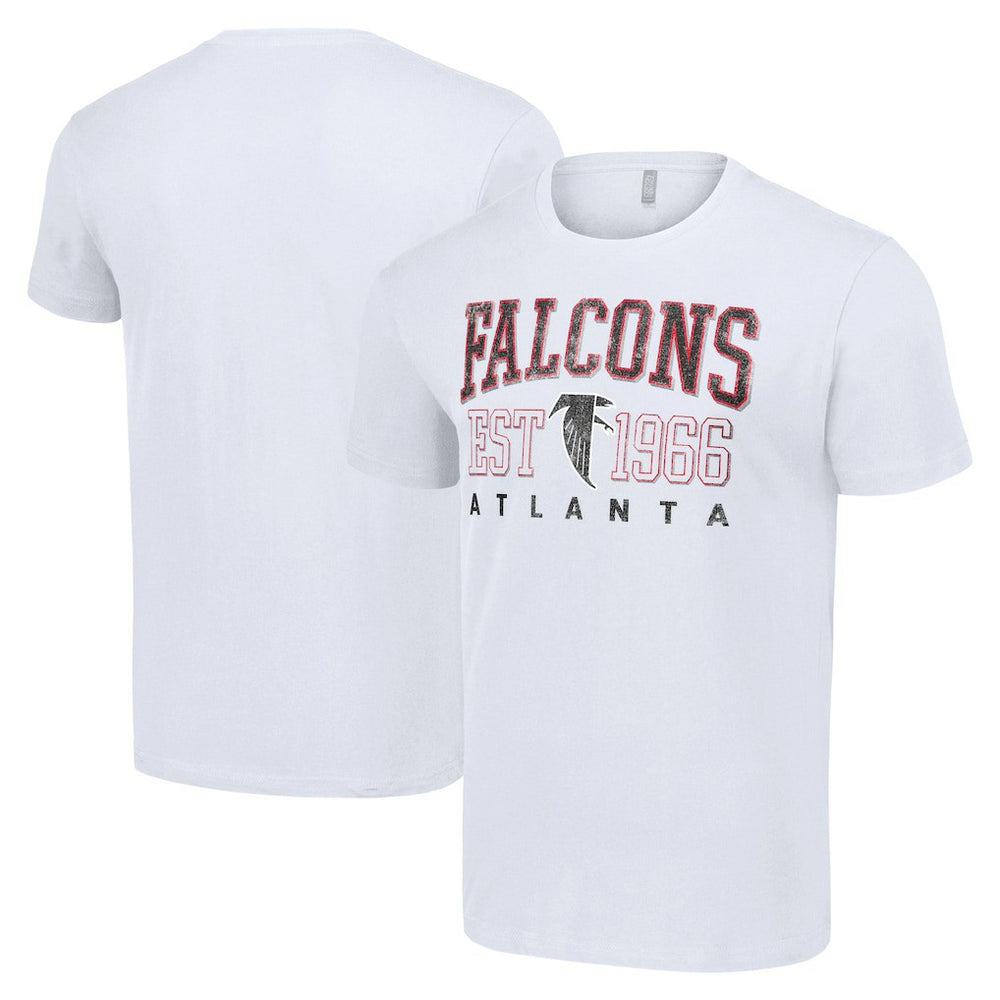 Atlanta Falcons Starter Throwback Logo T-Shirt - White - NFL