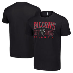 Atlanta Falcons Starter Throwback Logo T-Shirt - Black - NFL