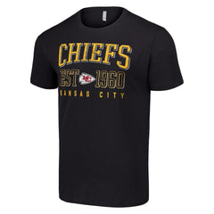 Kansas City Chiefs Starter Throwback Logo T-Shirt - Black - NFL