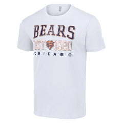 Chicago Bears Starter Throwback Logo T-Shirt - White - NFL