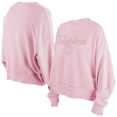 Miami Dolphins New Era Women's Cozy Pullover Sweatshirt - Pink - NFL