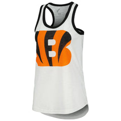 Cincinnati Bengals G-III 4Her by Carl Banks Women's Tater Racerback Tank Top - White - NFL