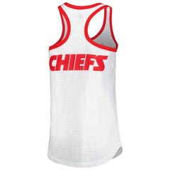Kansas City Chiefs G-III 4Her by Carl Banks Women's Tater Racerback Tank Top - White - NFL