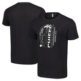 Kansas City Chiefs Starter Half Helmet Logo T-Shirt - Black - NFL