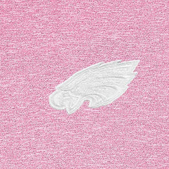 Philadelphia Eagles Antigua Hunk Quarter-Zip Pullover Top - Pink - NFL