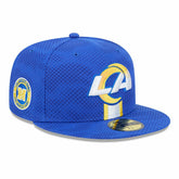 Los Angeles Rams New Era 2024 Sideline 59FIFTY Fitted Hat - Royal - NFL