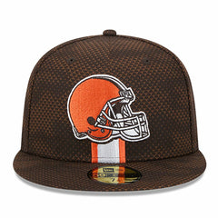 Cleveland Browns New Era 2024 Sideline 59FIFTY Fitted Hat - Brown - NFL