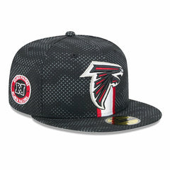 Atlanta Falcons New Era 2024 Sideline 59FIFTY Fitted Hat - Black - NFL