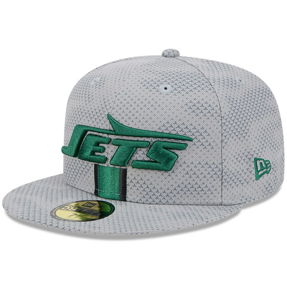 New York Jets New Era 2024 Sideline 59FIFTY Fitted Hat - Gray - NFL