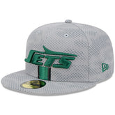 New York Jets New Era 2024 Sideline 59FIFTY Fitted Hat - Gray - NFL