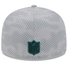 Philadelphia Eagles New Era 2024 Sideline 59FIFTY Fitted Hat - Gray - NFL