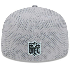 Las Vegas Raiders New Era 2024 Sideline 59FIFTY Fitted Hat - Gray - NFL