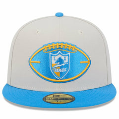 Los Angeles Chargers New Era 2024 Sideline Historic 59FIFTY Fitted Hat - Stone/Powder Blue - NFL