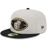 New Orleans Saints New Era 2024 Sideline Historic 59FIFTY Fitted Hat - Stone/Black - NFL