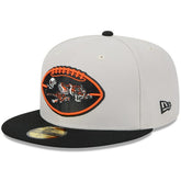 Cincinnati Bengals New Era 2024 Sideline Historic 59FIFTY Fitted Hat - Stone/Black - NFL