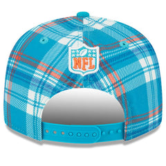 Miami Dolphins New Era 2024 Sideline Statement 9FIFTY Snapback Hat - Aqua - NFL