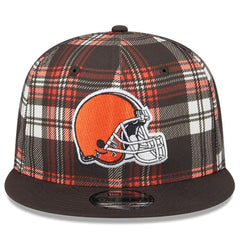 Cleveland Browns New Era 2024 Sideline Statement 9FIFTY Snapback Hat - Brown - NFL