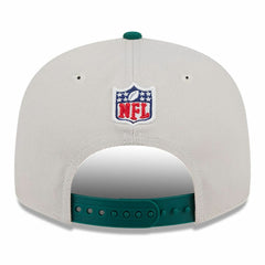 New York Jets New Era 2024 Sideline Historic 9FIFTY Snapback Hat - Stone/Green - NFL