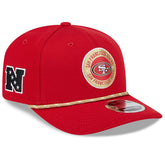 San Francisco 49ers New Era 2024 Sideline 9SEVENTY Stretch-Snap Hat - Scarlet - NFL