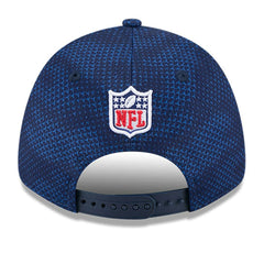Dallas Cowboys New Era 2024 Sideline 9FORTY Stretch-Snap Hat - Navy - NFL