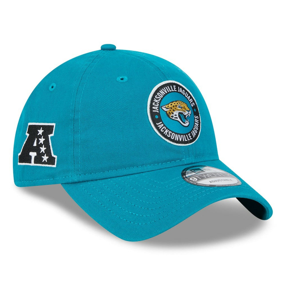 Jacksonville Jaguars New Era 2024 Sideline 9TWENTY Adjustable Hat - Teal - NFL