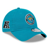 Jacksonville Jaguars New Era 2024 Sideline 9TWENTY Adjustable Hat - Teal - NFL