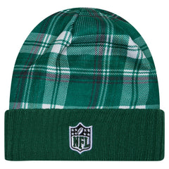 New York Jets New Era Sideline Statement Cuffed Knit Hat - Green - NFL