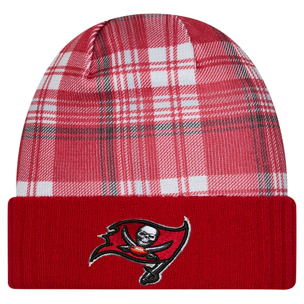 Tampa Bay Buccaneers New Era Sideline Statement Cuffed Knit Hat - Red - NFL