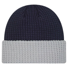 Dallas Cowboys New Era Waffled Cuffed Knit Hat - Navy - NFL