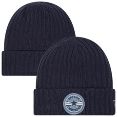 Dallas Cowboys New Era Sport Night Cuffed Knit Hat - Navy - NFL