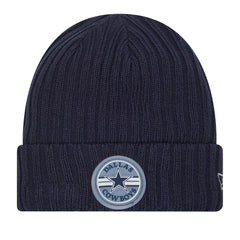 Dallas Cowboys New Era Sport Night Cuffed Knit Hat - Navy - NFL