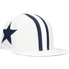 Dallas Cowboys New Era Helmet 9FIFTY Snapback Hat - White - NFL